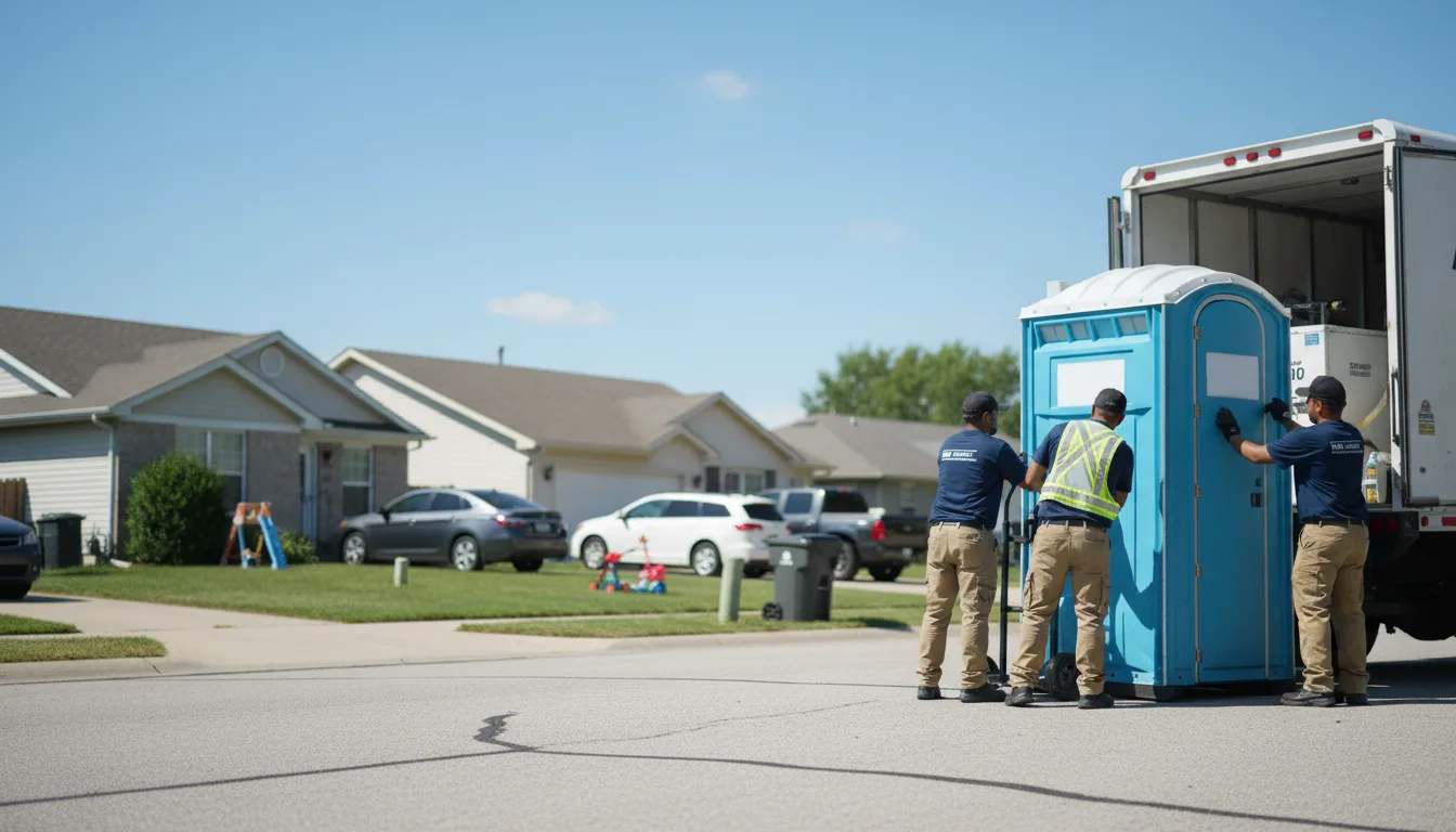 Standard Porta Potty Rentals in Bridgeport, IL near me